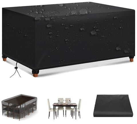 Housse De Protection Salon De Jardin 275x215x70cm Housse Pour Meubles De Jardin - Housse Salon De Jardin Bâche Salon De Jardin Imperméable Housse De Meuble Pour Tables De Jardin, Chaise, Canapé