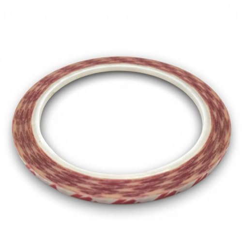 3M 3mm x 10m GPT-020F Klebeband – Transparent – 0,2mm Dick – Dünnes & Hitzebeständiges doppelseitiges Montageband – Extra Stark