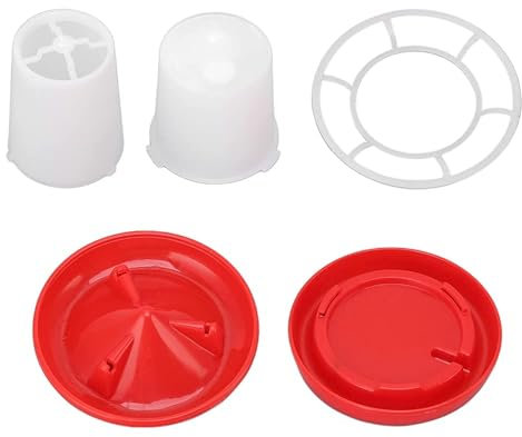 Set aus Futterspender und Tränke für Küken mit drehbarer Hülse Design Automatische Futterspender und Tränke für Geflügel