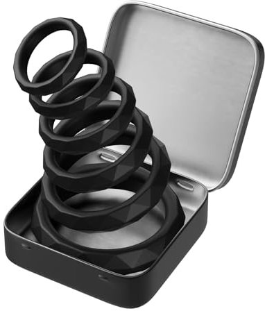 6 Größen Penisring Sexspielzeug Sex Spielzeug für die Männer Paare Extrem Sex Toys Penisringe Penis Ring Sex Toyset für Man Cockring Cockringe Silikon Hodenringe für den Mann Love Rings Sex Ring