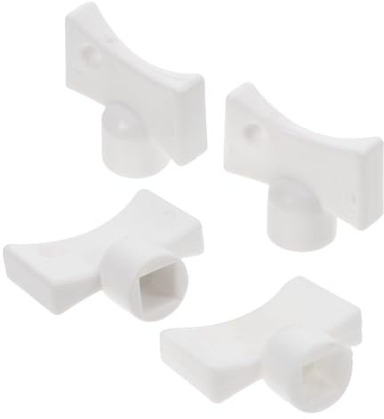 POPETPOP 4pcs Square Socket Valve Key Bleed Key for Radiator Heater Plumbing Tool for Water Tap Switch for Home Heating System Maintenance