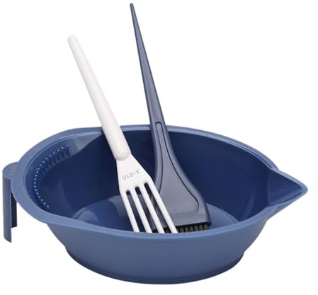 Sharplace Set di Tinture per Tinte per Tintura Professionale Del Colore di Miscelazione Del Colorante per Capelli Struttura di Miscelazione Del Colore a Setola, Blu