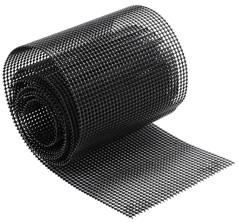 Rejilla para Juntas Rejilla para Ventilación de Juntas 3Meters rejilla metalica malla acero inoxidable Protección de Las Juntas de Choque del Clinker Contra Abejas Avispas o Ratones Negro (3 Meters)
