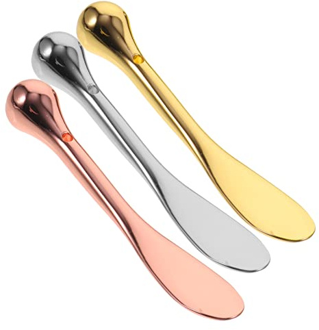 COMPUKAS 3 Stück Teiliges Eye Massage aus Hochwertigem Material Ergonomischer Glatter Stick mit Form für Sanfte Augenpflege Leicht Waschbar für Damen Zuhause und Salongebrauch