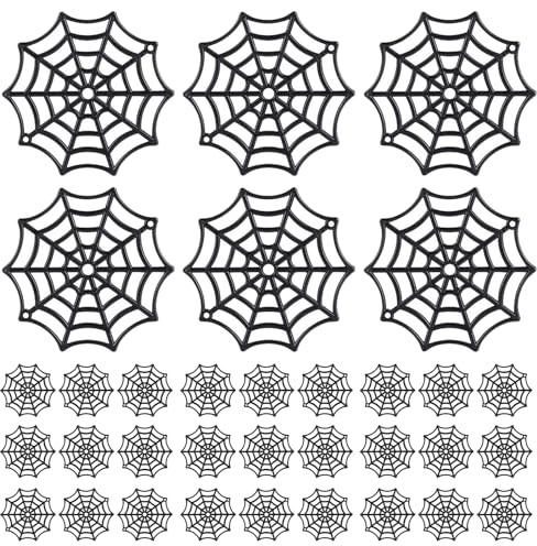 OFFSCH 200 Unidades Telarañas Artificiales Halloween Decoración Plástica Realista para Casa Embrujada Interior y Exterior Fáciles de Instalar Material Seguro y Reutilizable para Fiesta