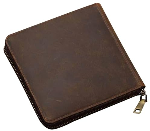 SUPVOX Scatola Porta Orologi per 4 Orologi da Viaggio in Pelle Vintage Design Elegante, Custodia Cerniera per Uso Quotidiano e Viaggi All'aperto