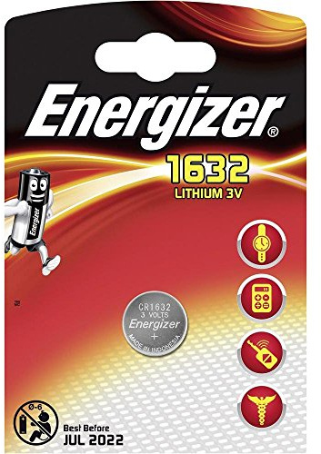 LOT DE 5 PILES ENERGIZER CR1632 LITHIUM 3V