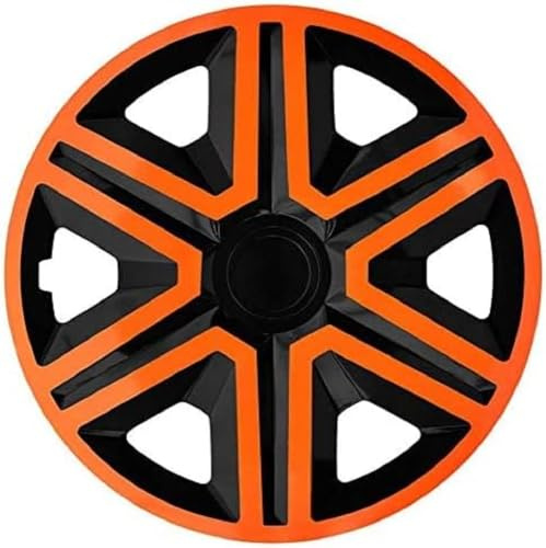 Radzierblende Action schwarz/orange 15 Zoll 4er Set
