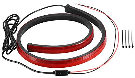 KIMISS Luz LED de freno trasera alta para coche, tira de luz con señal de, luz de advertencia, diseño de una sola modalidad