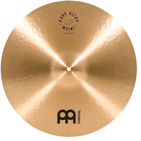 Meinl Cymbals Pure Alloy Cymbale Crash Medium 19 pouces (48,26cm) pour Batterie – Pure Alloy Bronze, Finition Traditionnelle (PA19MC)