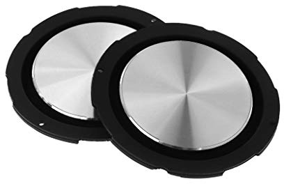 SHOTAY Passive Radiator, 2PCS Passive Bass Radiator Lautsprechermembran 55mm Hilfsverstärkung Vibration Membrane Woofer DIY Zubehör