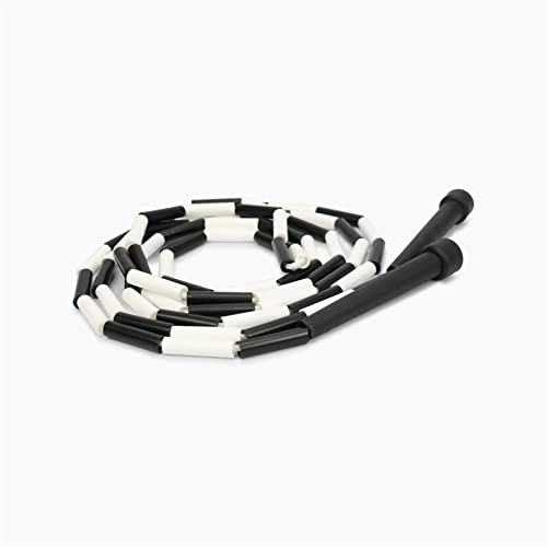 Splay Beaded Jump Rope Black, Speed Jumping Rope Cable for Gym Ropes Workout, Jump Ropes for Fitness, Adjustable Jump Rope for Men, Women, Jump Rope for Kids