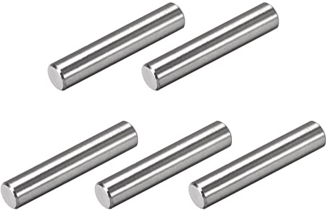 METALLIXITY 5Stk Dübelstifte 304 Edelstahl Regalstifte für Metall Gerät Möbel Einbau DIY 8x40mm