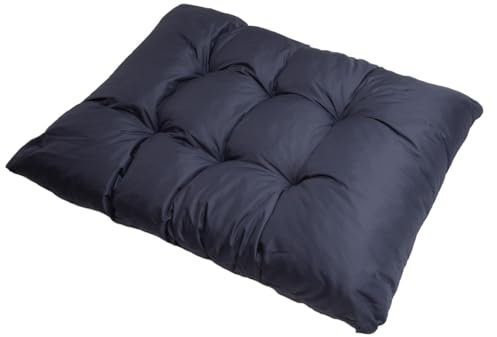 Palettenauflagen, Kissen für Stuhl, Kissen für Bänke, Bodenkissen groß, Bodenkissen Kinder, Bodenkissen groß, Bodenkissen Rund, Bodenkissen (120_x_60_cm, Dunkelblau)