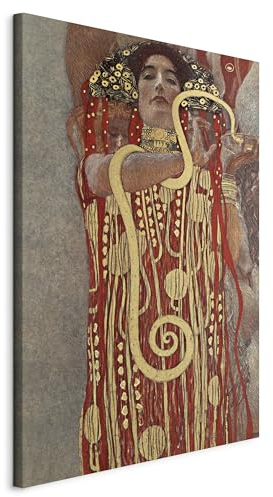 murando - Wandbilder XXL Gustav Klimt 80x120 cm 1 tlg - Wand Deko Vlies Leinwand Bilder Groß Wanddeko Wohnzimmer Schlafzimmer KunstdruckeAbstrakt Kunst l-G-10170-b-a