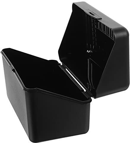 AOKWAWALIY Organisateur de cartes nominatives en carton - Distributeur de cartes de visite - Étui pour cartes de visite - Boîte photo - Étagère en plastique - Organiseur de bureau - Recette de bureau
