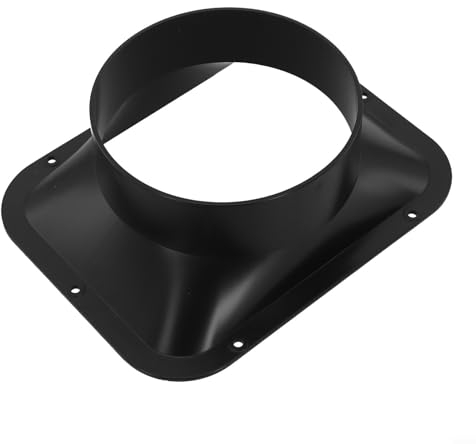 Kanalverbinder Flansch, Lüftungskanalverbinder Flansch gerade Lüftungsrohr Kunststoff Kanalverbinder Platte für Heizung Kühlung Lüftungssystem(150MM)