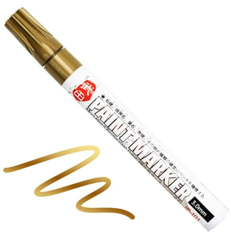 Stylos acryliques résistants aux intempéries, marqueur permanent, séchage rapide, étanche, à base d'huile - Pour bois, métal, verre, pneus, albums