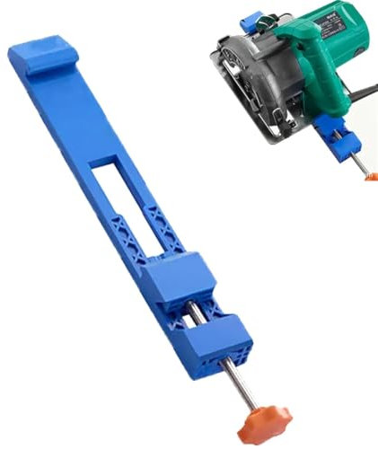 Adjustable Cutting Machine Base Guide, Circular Saw Guide Rail, Electric Circular Saw Milling Positioning Clamp, Precision Wood Cutting Guide, Woodworking Tools (1 pcs)