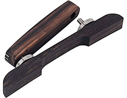 Warmhm Höhenverstellbarer 4-saitiger Gitarrensteg aus Rosenholz Ersatzbrücke für Mandoline Leicht zur Einfachen Saitenlageinstellung