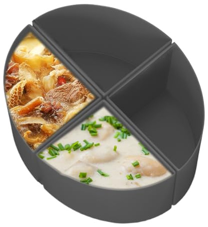 Slow Cooker Divider: Reusable Silicone Liner Divider, Dishwasher Safe Leakproof, Efficient Kitchen Accessory, Separate Multiple Plates, Perfect For