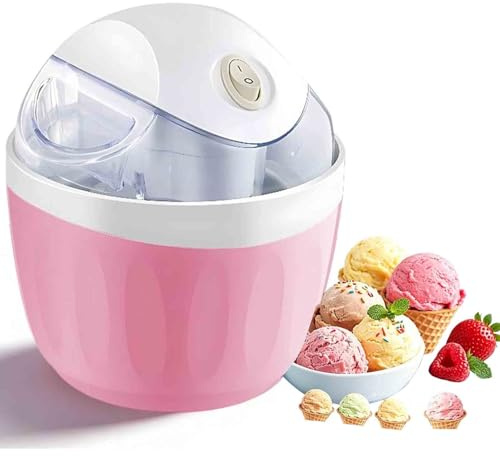 Pequeña máquina de helados para el hogar, mini heladera, máquina de postre de un solo toque 2026 para sorbete de gelatina, yogur, máquinas eléctricas compactas para cocina