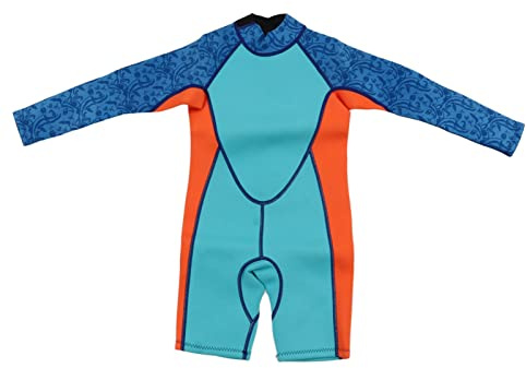 Omquot Dykdräkt för barn, neopren termisk surf- och kajakbaddräkt, från 6 till 7 år