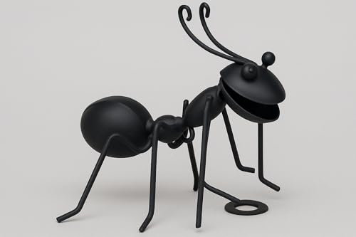 Figura Decorativa Hormiga, Metal, 12 centimetros, Tambien para Pared Colgar, Forja