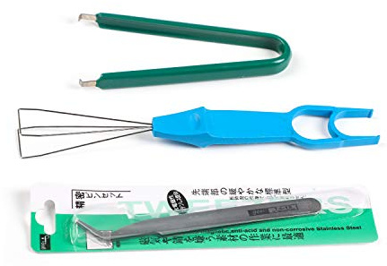 MX Switch Top Removal Tool Switch Contagocce Puller Keycap estrattore 3 in 1 per tastiera meccanica sostituibile a caldo (opzione 3)