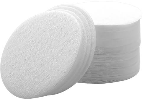 Normcore 58mm Espresso-Papierfilter - Ersatz-Papierfilter Papier-Kaffeefilter mit Aufbewahrungsbox aus Metall, kompatibel mit 58 mm Siebträgerkörben - 200 Blatt