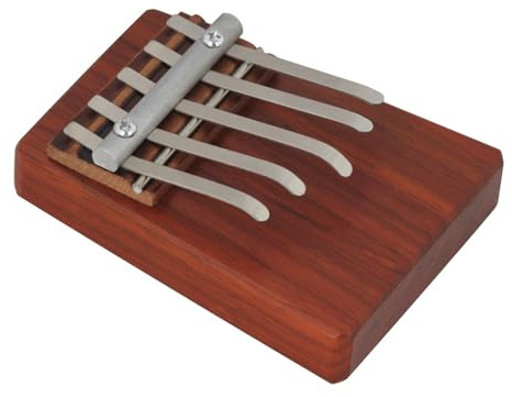 Kalimba Portatile Pianoforte Pollice 5 Tasti Piano Pollice In Legno di Acacia Tasche Portatili Pianoforte Strumento Musicale Durevole