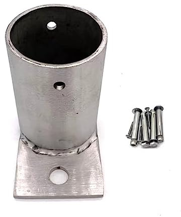 Soportes ajustables para postes de valla, anclajes de base resistentes para asegurar la cubierta, porche, pasamanos, pérgola, accesorios de valla de madera para cenador