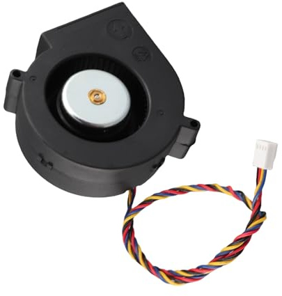 Hamwesh Ventilateur de Refroidissement sans Balais, 12 V, 3,8 A, 7 000 Tr/min, Ventilateur de Refroidissement Centrifuge à Haut Débit, Double Roulement à Billes avec Volume d'air de 190 CFM, Faible