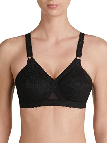 Playtex Reggiseno Senza ferretto Criss Cross Classico Donna x1, Nero, 38/5C