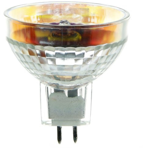 Sunlite MR13 EXY Clear Reflector Light Bulb, 250 Watts, 82V, 2-Pin GX5.3 Base, 99 CRI, 3250K Warm White, Ideal for Slide Projector, Medical & Industrial Lighting, 1 Pack