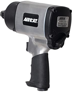 AirCat Pneumatic Tools 1777: 3/4-Inch Impact Wrench with Refined Design Twin Hammer 1,600 ft-lbs