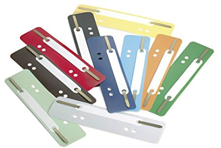 Durable 690100 Heftstreifen Flexi, farbig sortiert (farbig sortiert | 750er Pack)