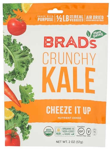 Brads Plant Based Kale Cheeze It Up Chip, 2 Oz