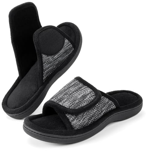 RockDove Justerbar slip-on sko med minnesskum för kvinnor, svart, 38/39 EU
