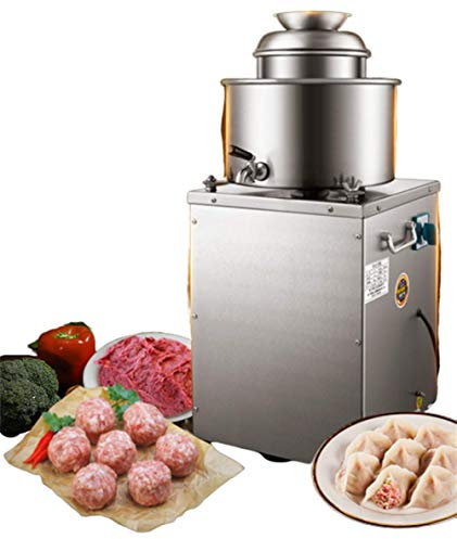 NEWTRY Commercial Meat Grinder Electric High-Speed Mincer 1100W Powerful Motor Stainless Steel Blade&Shell for Meatball/Fish-Ball/Sauce