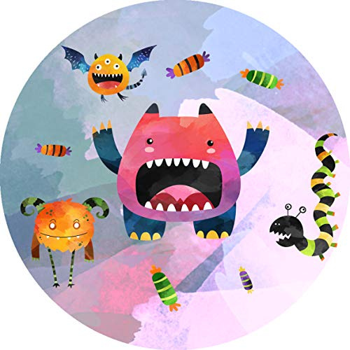 Essbarer Tortenaufleger Monster Halloween // Tortendeko Monsterparty // Cake Topping