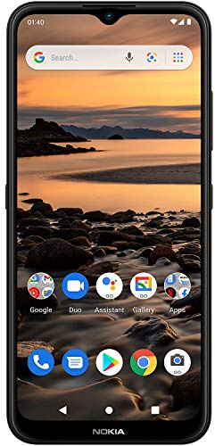Nokia 1.4 | Android 10 (Go Edition) | Smartphone débloqué | Batterie de 2 jours | Double SIM | Version US | 2/32 Go | Écran 6,51 pouces | Anthracite