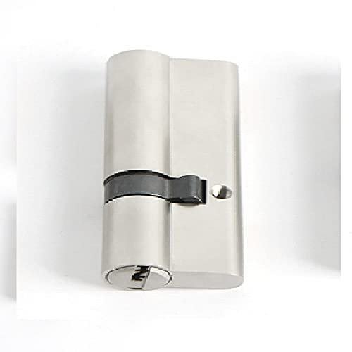 Zylinderschloss 70mm austauschbare Diebstahlentiefe Heavy Duty Security Hotel Commercial Grad 2 Türgriff Hebel-Hebel-Hebel-Lock-Körperzylinder Profil-Zylinder (Color : 85mm37.5add47.5)