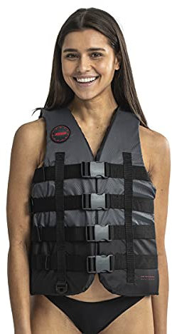 Jobe Unisex Schwimmweste 4 Buckle Life Vest Black XXL