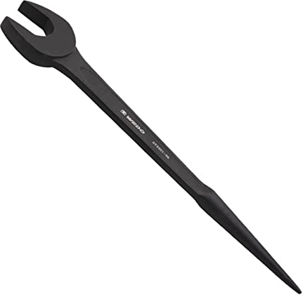 WEDO Einmaulschlüssel 46mm, Einmaul-Kraftschlüssel,Einzelner offener Ende Schraubenschlüssel,40 Chromstahl,Length 400mm,Verschleißfestigkeit,DIN Standard
