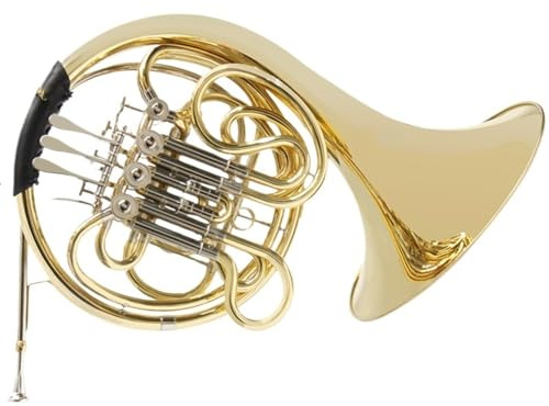 Waldhorninstrument Bb-Tonart F-Tonart Vier-Tonarten Doppelhorn Messing Weißkupfermaterial
