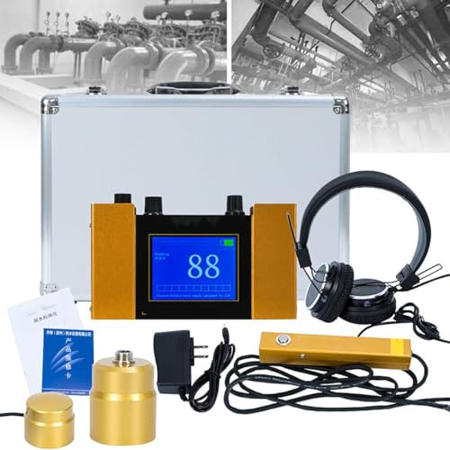 Detector De Fugas De Tuberías De Agua,Detector De Fugas De Agua Subterránea Detector De Fugas,Sensor Geófono Eléctrico De Fugas De Agua Para Sitios De Construcción, Sensor De Fugas De Tuberías Ocultas