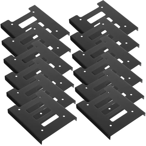 GAROZATION 12stücke Festplattenadapter Interner Laufwerkskonverter Schraubenloses Design Für Halterung Und Einfache Installation Im Computergehäuse Für Ssd Und Mechanische
