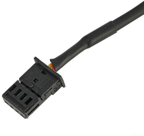 Panel de enchufe de interfaz USB-AUX con cable de 150 cm para E39, E53, para X5, Z4, E85, E86, X3, E83 y - Adaptador de audio de coche de plástico negro de 4 pines