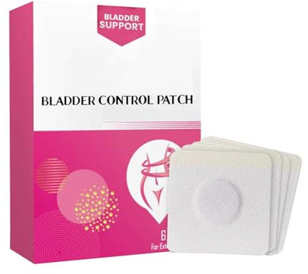 Paquete de 6 parches para el control de la vejiga, parches para la salud de la vejiga, prevención de la incontinencia, tratamiento para infecciones del tracto urinario en mujeres, cuidado posparto